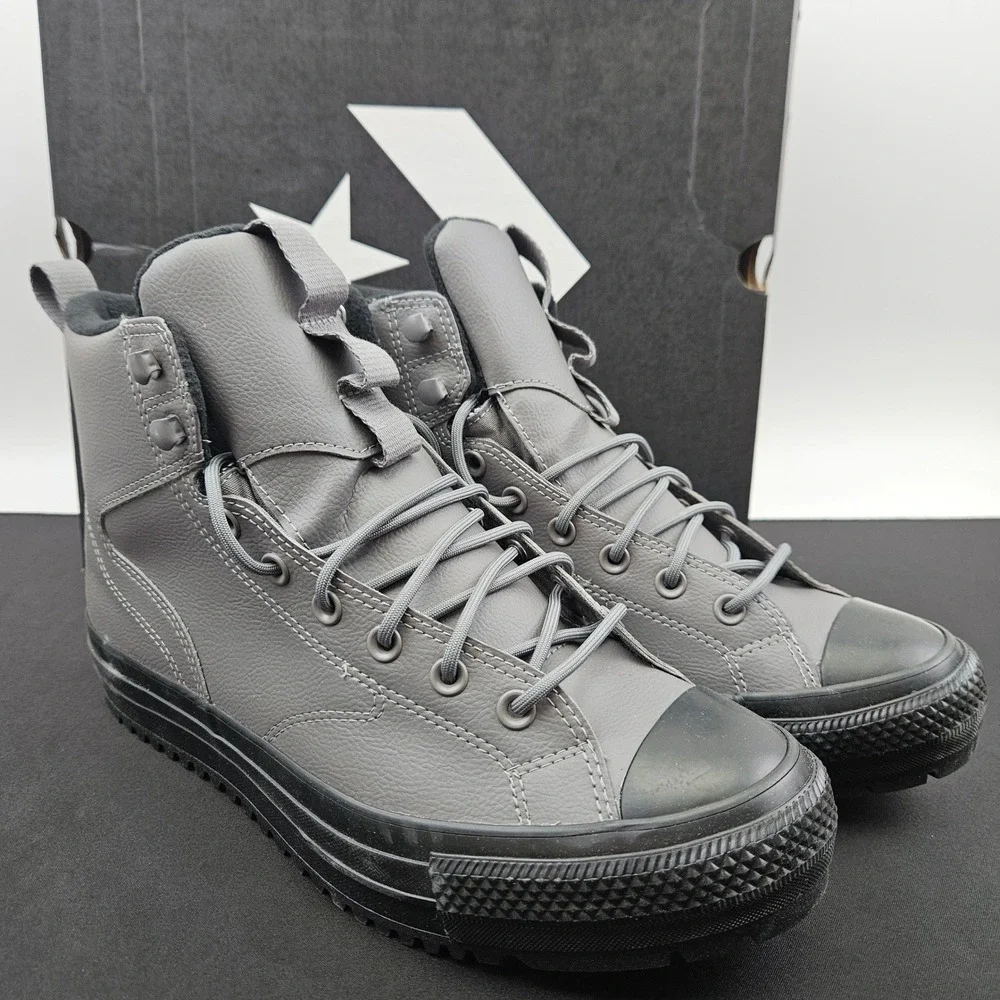 Converse Chuck Taylor All Star City Trek Iron Grey Boots A14617C Mens Sz 11 New